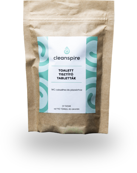 Cleanspire-Toalett tisztító tabletták.